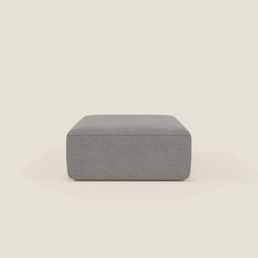 BonBon pouf divano modulare in 2 dimensioni in tessuto smacchiabile T23 grigio