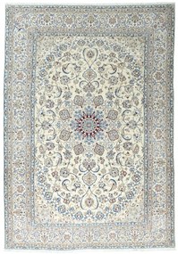 Nain Tappeto 250 x 360 Beige (Iran) Annodato A Mano
