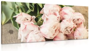 Stampa su tela – Bouquet romantico di fiori