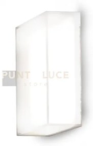 Domino-20 applique 20cm da parete o soffitto bianco a led 3000k 18w