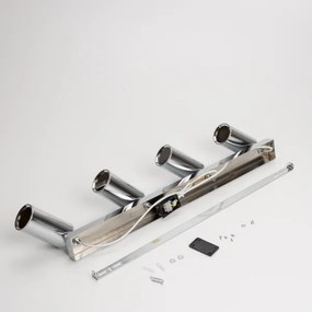 Brilagi - Luce Spot da bagno SELE 4xGU10/30W/230V IP44 cromo lucido