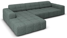 Divano angolare turchese (angolo sinistro) Chicago - Cosmopolitan Design