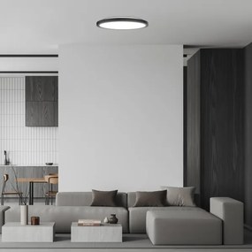 Rabalux 71097 - Plafoniera LED GONZALO 36W/230V, Ø 40 cm, nero