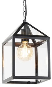 Lampada a sospensione da esterno intelligente nera IP23 incl. Wifi G95 - Amsterdam