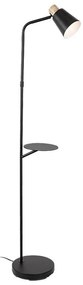 Rabalux 74229 - Lampada con piedistallo AZIM 1xE27/40W/230V nero