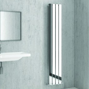 Termoarredo radiatore bagno 180x30cm con elementi piatti modello Kam-370 - KAMALU