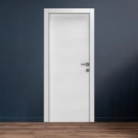 Porta interna a battente Demios in MDF colore bianco, L 70 x H 210 cm, apertura reversibile