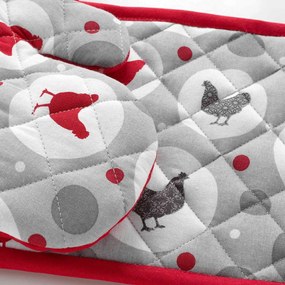 Presine in cotone in set da 2 Suzette - douceur d'intérieur