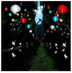 Catena luminosa a LED solare adatta all'esterno, lunghezza 2,7 m Festival - Star Trading