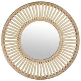 Eglo 425037 - Specchio da parete MITSUKE diam. 40 cm bambù