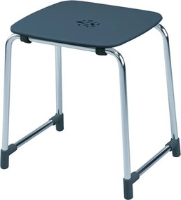 Gedy sgabello prima classe nero/cromo