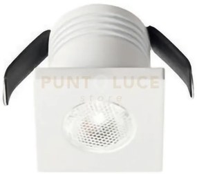 Gfa903c- faretto da incasso a molla in alluminio a led 3000k 170lm ...