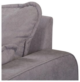 Divano angolare grigio (angolo sinistro) Beata - Ropez