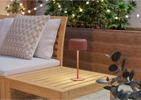 Eglo 901896 - Lampada da tavolo solare LED ROCCANOVA LED/2,8W/3,7V IP44 arancione