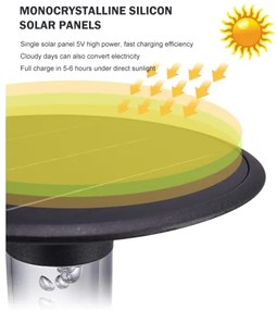 Immax NEO 07908L - Lampada solare LED RGB+CW/W dimmerabile 2W 5V IP54 Tuya