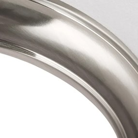 Orion - Plafoniera EMPIRA 2xE27/40W/230V diam. 35,5 cm cromo opaco