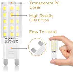 Lampadina LED G9/4W/230V 6500K - Aigostar