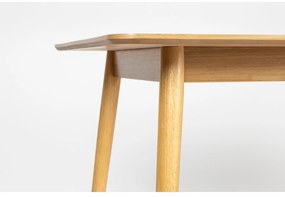 Tavolo da pranzo con effetto rovere 90x180 cm Fabio – White Label