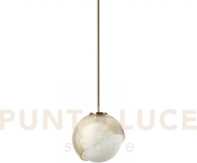 Bloom lampadario a sospensione 1 luce attacco e27 lampadina inclusa...