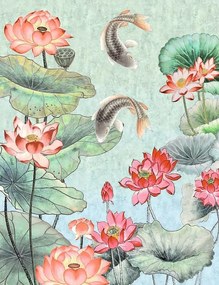 Fotomurale Stor2 Stagno, Multicolore 200X260 cm