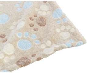 Coperta per cani beige in lana di pecora 75x50 cm Trixie Laslo – Plaček Pet Products