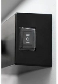 Eglo 900475 - Illuminazione LED per specchio bagno VERDELLO LED/5W/230V IP44 nero