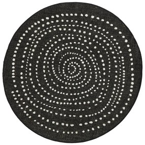 Tappeto nero per esterni , ø 140 cm Bali - NORTHRUGS