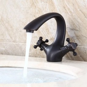 Rubinetto da lavabo Rea Retro Old Black