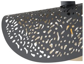 Lampadario a sospensione con filo 1xE27/15W/230V nero