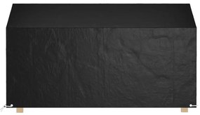 Copri panca da giardino 12 occhielli 210x70x70/88cm polietilene