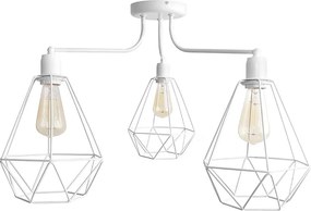 Lampadario KARO 3xE27/15W/230V bianco