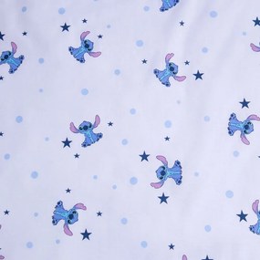 Set copripiumino e federa da bambini blu in cotone per culla 100x135 cm Lilo &amp; Stitch "Clouds" – Jerry Fabrics