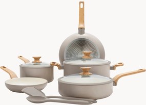 Batteria di pentole con rivestimento antiaderente Essence, set da 10