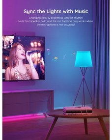 Govee - LED RGBWW Lampadina dimmerabile Smart E27/9W/230V 2700-6500K Wi-Fi