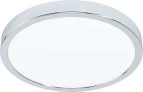 Eglo 901764 - Plafoniera LED per bagno FUEVA LED/14,2 W/230 V Ø27,8 cm IP44 cromo