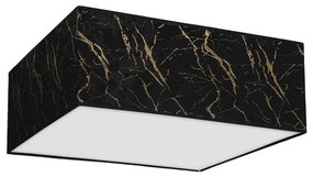 Plafoniera  SENSO 3xE27/60W/230V nera