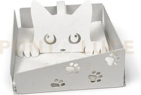 Portatovaglioli silvestro bianco marmo