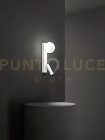 Applique in metallo bianco fog 1 luce attacco g9 + led 3w faretto s...