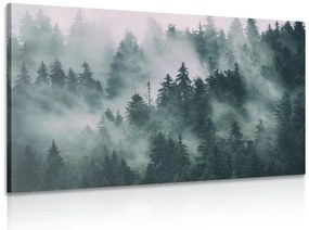 Quadro su tela – Montagne nella nebbia