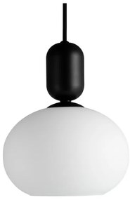 Nordlux - Lampadario a sospensione con filo NOTTI 1xE27/40W/230V nero