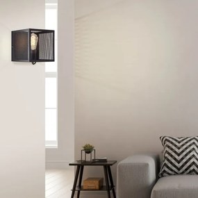 Brilliant - Applique MAZE 1xE27/40W/230V nero