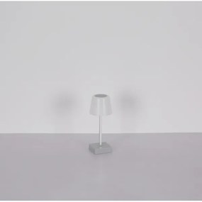 Globo 28061SI-LED lampada da tavolo touch XAYDEN 2W/5V 800 mAh argento