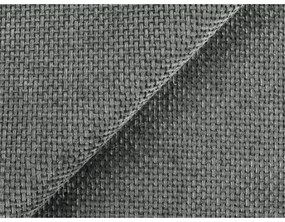 Letto matrimoniale imbottito grigio con contenitore e rete inclusi 180x200 cm Keoni – Makamii