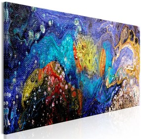 Quadro  Bottom of the Ocean (1 Part) Narrow  Colore colorful, Dimensioni e Misure 135x45