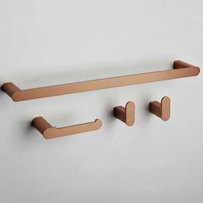 Set accessori da bagno Mati Brush Copper 4 pezzi