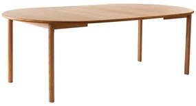 Tavolo da pranzo rotondo pieghevole in rovere naturale ø 120 cm Noor - Hammel Furniture