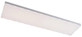 Pannello LED moderno bianco 100 cm con LED dimmerabile a luce calda - Ayda