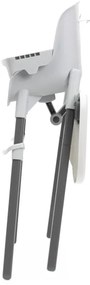 Chicco - Seggiolone da pranzo per bambini ZEST 3 in 1 bianco/grigio