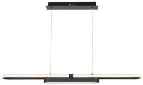 Rabalux 72030 - Lampadario LED a sospensione con filo CONTESSA LED/48W/230V 4000K nero