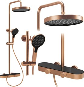 Set doccia REA Creo Brush Copper